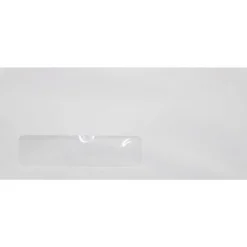 JAM Paper #10 Window Envelopes (4 1/8 x 9 1/2), 24lb., Bright White, Laser Safe, 1000/pack* Window