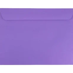 JAM Paper 9 x 12 Booklet Colored Envelopes, Violet Purple Recycled, 25/Pack (1531752)* Business