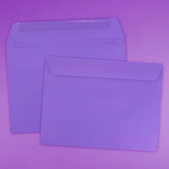 JAM Paper 9 x 12 Booklet Colored Envelopes, Violet Purple Recycled, 25/Pack (1531752)* Business
