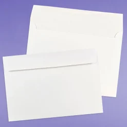 JAM Paper 7 x 10 Booklet Commercial Envelopes, White, 25/Pack (5528)* Business
