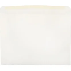 JAM Paper 9 x 12 Booklet Commercial Window Envelopes, White, Bulk 1000/Carton (0223932C)* Window