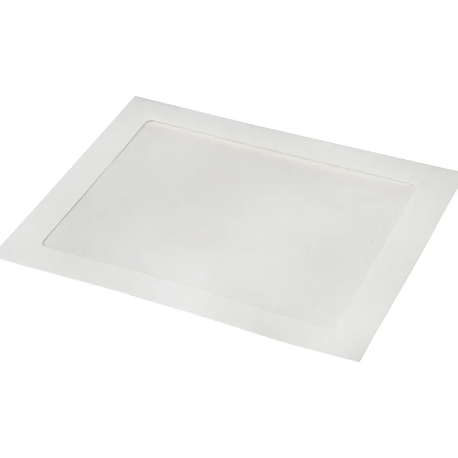 JAM Paper 9 x 12 Booklet Commercial Window Envelopes, White, Bulk 1000/Carton (0223932C)* Window