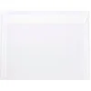 JAM Paper 10" x 13" Booklet Translucent Vellum Envelopes, Clear, 10/Pack (900840420D)* Business