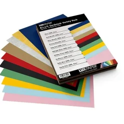 New 8.5" x 11" Cardstock, 100lb, Variety Pack , 100/pack (81211-C-VRTY-1) Card Stock