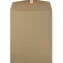JAM Paper 10 x 13 Kraft Open End Catalog Envelopes with Clasp Closure, Brown Kraft Paper Bag, 100/Pack (563120854B)* Catalog