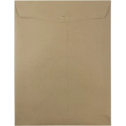 JAM Paper 10 x 13 Kraft Open End Catalog Envelopes with Clasp Closure, Brown Kraft Paper Bag, 100/Pack (563120854B)* Catalog