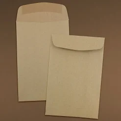 JAM Paper 6 x 9 Kraft Open End Catalog Envelopes, Brown Kraft Paper Bag, 100/Pack (51286524)* Catalog