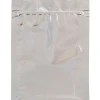 JAM Paper 4 x 6 Open End Catalog Foil Envelopes with Zip Closure, Clear, 100/Pack (30046A58B)* Catalog
