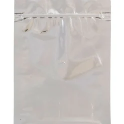 JAM Paper 4 x 6 Open End Catalog Foil Envelopes with Zip Closure, Clear, 100/Pack (30046A58B)* Catalog