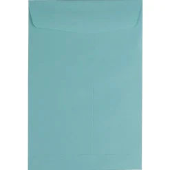JAM Paper 6 x 9 Open End Catalog Envelopes, Aqua Blue, 25/Pack (31287520)* Catalog