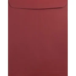 JAM Paper 9 x 12 Open End Catalog Envelopes, Dark Red, 25/Pack (31287532a)* Catalog