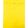 JAM Paper 10 x 13 Open End Catalog Colored Envelopes with Clasp Closure, Yellow Recycled, 50/Pack (900906710i)* Catalog