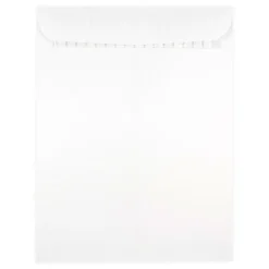 JAM Paper 9.5 x 12.5 Open End Catalog Envelopes with Peel and Seal Closure, White, Bulk 250/Box (356828781h)* Catalog
