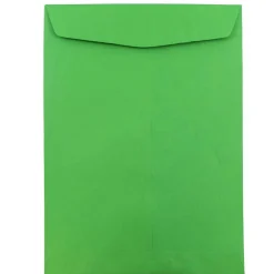 JAM Paper 9 x 12 Open End Catalog Colored Envelopes, Green Recycled, 50/Pack (80402i)* Catalog