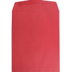 JAM Paper 10 x 13 Open End Catalog Colored Envelopes, Red Recycled, 50/Pack (v0128192i)* Catalog
