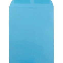 JAM Paper 10 x 13 Open End Catalog Colored Envelopes, Blue Recycled, 25/Pack (87725a)* Catalog