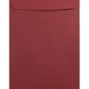 JAM Paper 10 x 13 Open End Catalog Envelopes, Dark Red, 50/Pack (31287541i)* Catalog