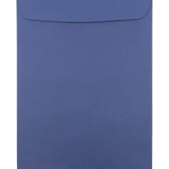 JAM Paper 10 x 13 Open End Catalog Envelopes, Presidential Blue, 50/Pack (263919489i)* Catalog