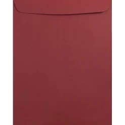 JAM Paper 10 x 13 Open End Catalog Envelopes, Dark Red, 25/Pack (31287541a)* Catalog