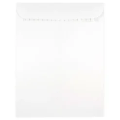 JAM Paper 10 x 13 Open End Catalog Envelopes with Peel and Seal Closure, White, 50/Pack (356828782i)* Catalog