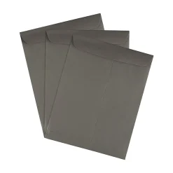 JAM Paper 10 x 13 Open End Catalog Envelopes, Dark Grey, 50/Pack (21285784i)* Catalog