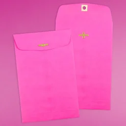 JAM Paper ® 6 x 9 Open End Catalog Colored Envelopes with Clasp Closure, Ultra Fuchsia Pink, 25/Pack (900909024F)* Catalog