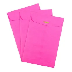 JAM Paper ® 6 x 9 Open End Catalog Colored Envelopes with Clasp Closure, Ultra Fuchsia Pink, 25/Pack (900909024F)* Catalog