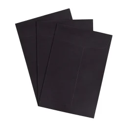 JAM Paper 6 x 9 Open End Catalog Envelopes, Black, 100/Pack (88095)* Catalog