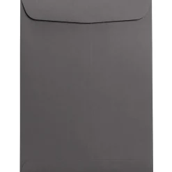 JAM Paper 9 x 12 Open End Catalog Envelopes, Dark Grey, 100/Pack (21285783)* Catalog