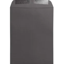 JAM Paper 9 x 12 Open End Catalog Envelopes, Dark Grey, 100/Pack (21285783)* Catalog