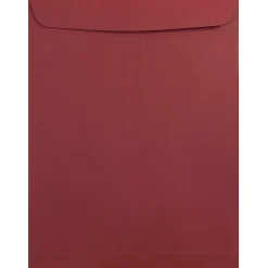 JAM Paper 9 x 12 Open End Catalog Envelopes, Dark Red, 100/Pack (31287532)* Catalog