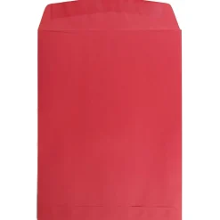 JAM Paper 9 x 12 Open End Catalog Colored Envelopes, Red Recycled, 25/Pack (80329a)* Catalog