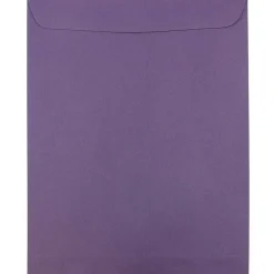 JAM Paper 10 x 13 Open End Catalog Envelopes, Dark Purple, 100/Pack (1287032f)* Catalog