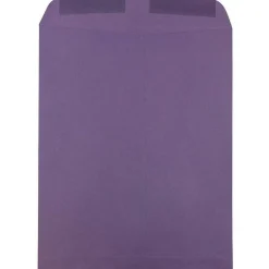 JAM Paper 10 x 13 Open End Catalog Envelopes, Dark Purple, 25/Pack (1287032)* Catalog