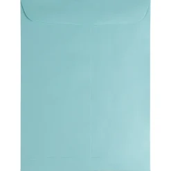 JAM Paper 9 x 12 Open End Catalog Envelopes, Aqua Blue, 25/Pack (31287530)* Catalog