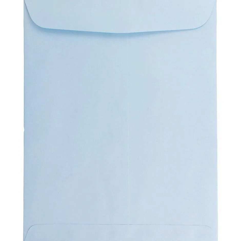 JAM Paper 10" x 13" Open End Catalog Envelopes, Baby Blue, 10/Pack (1286188B)* Catalog