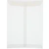 JAM Paper 9" x 12" Open End Catalog Translucent Vellum Envelopes, Clear, 10/Pack (2851376B)* Catalog