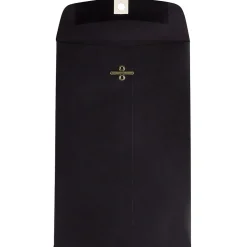 JAM Paper 6" x 9" Open End Catalog Envelopes with Clasp Closure, Black, 10/Pack (87915B)* Catalog