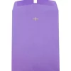 JAM Paper 10" x 13" Open End Catalog Colored Envelopes with Clasp Closure, Violet Purple Recycled, 10/Pack (V0128182B)* Catalog
