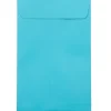JAM Paper 6 x 9 Open End Envelopes, Pool Blue, 500 Pack (1644-102-500)* Business