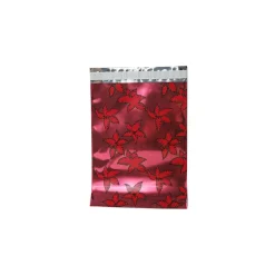JAM Paper 9 x 12 Open End Foil Envelopes with Self-Adhesive Closure, Red Holly, 100/Pack (1333313B)* Catalog