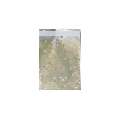 JAM Paper 6.25 x 7.875 Open End Foil Envelopes with Self-Adhesive Closure, Gold Stars, 100/Pack (01323274B)* Catalog