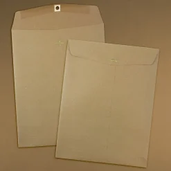JAM Paper 10 x 13 Open End Kraft Catalog Envelopes with Clasp Closure, Brown Kraft Paper Bag, 50/Pack (563120854i)* Catalog