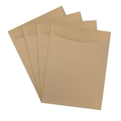 JAM Paper 9 x 12 Open End Kraft Catalog Envelopes, Brown Kraft Paper Bag, 50/Pack (6315446i)* Catalog