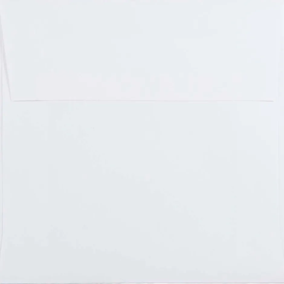 JAM Paper 5.5 x 5.5 Square Invitation Envelopes, White, 50/Pack (28415I)* Business