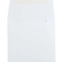 JAM Paper 5.5 x 5.5 Square Invitation Envelopes, White, 50/Pack (28415I)* Business
