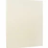 Outlet 8.5" x 11" Strathmore Cardstock, 88lb, Ivory Wove, 100/pack (301125G) Card Stock
