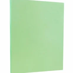 New 8.5" x 11" Vellum Bristol Cardstock, 67lb, Green, 100/pack (169826G) Card Stock