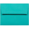 JAM Paper A2 Colored Invitation Envelopes, 4.375 x 5.75, Sea Blue Recycled, 50/Pack (70207I)* Business