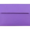 JAM Paper A7 Colored Invitation Envelopes, 5 1/4" x 7 1/4", Violet Purple Recycled, 50/Pack (80278I)* Business